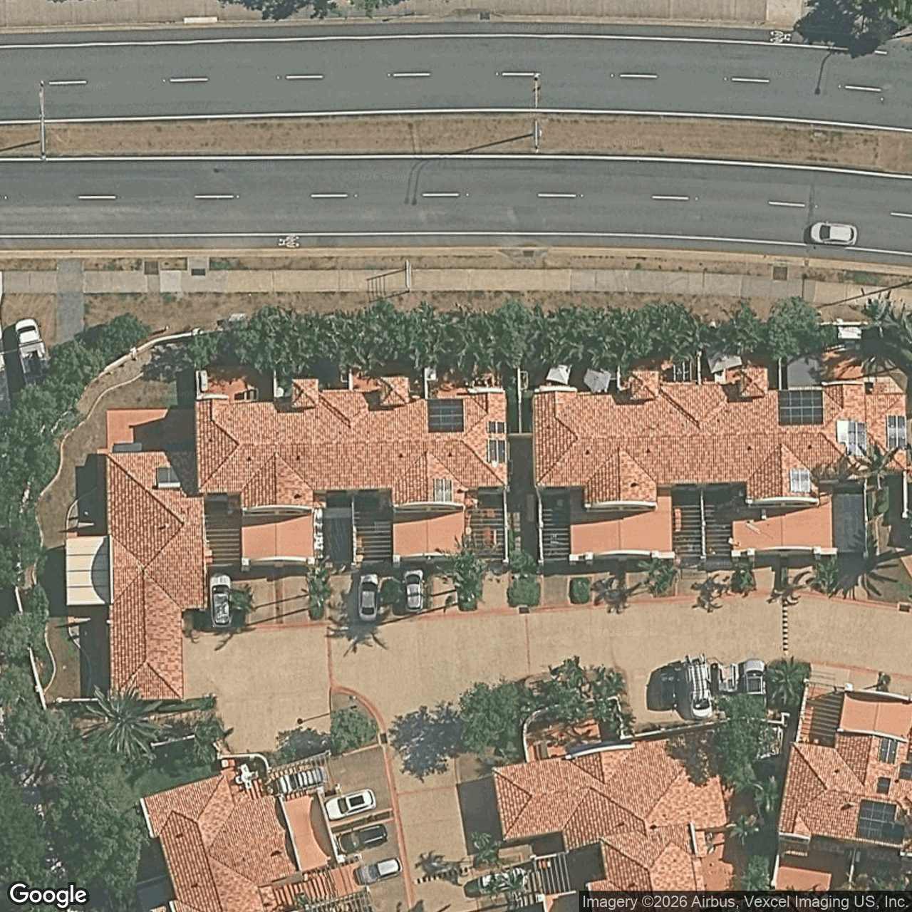 Aerial view of 58/206 Cheltenham Drive
