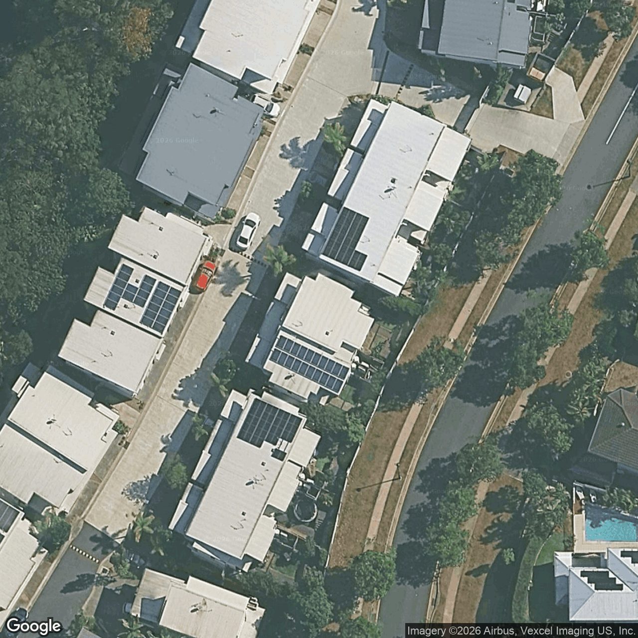 Aerial view of 38/17 Great Southern Drive