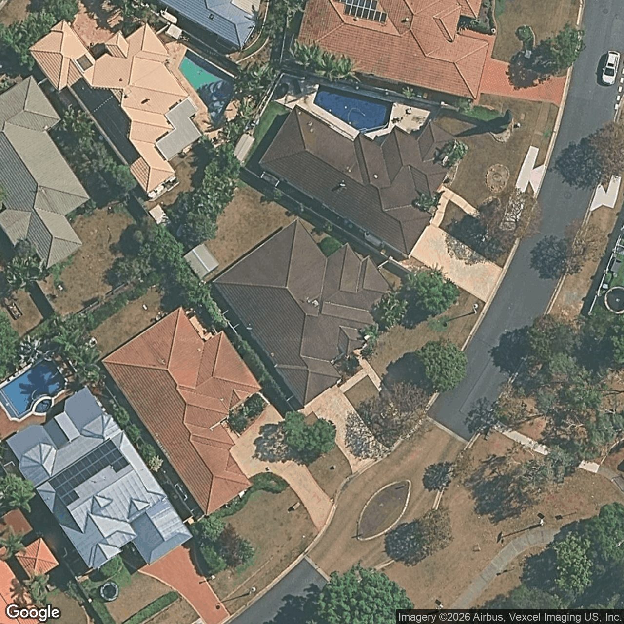 Aerial view of 20 Olympus Drive, Robina QLD 4226