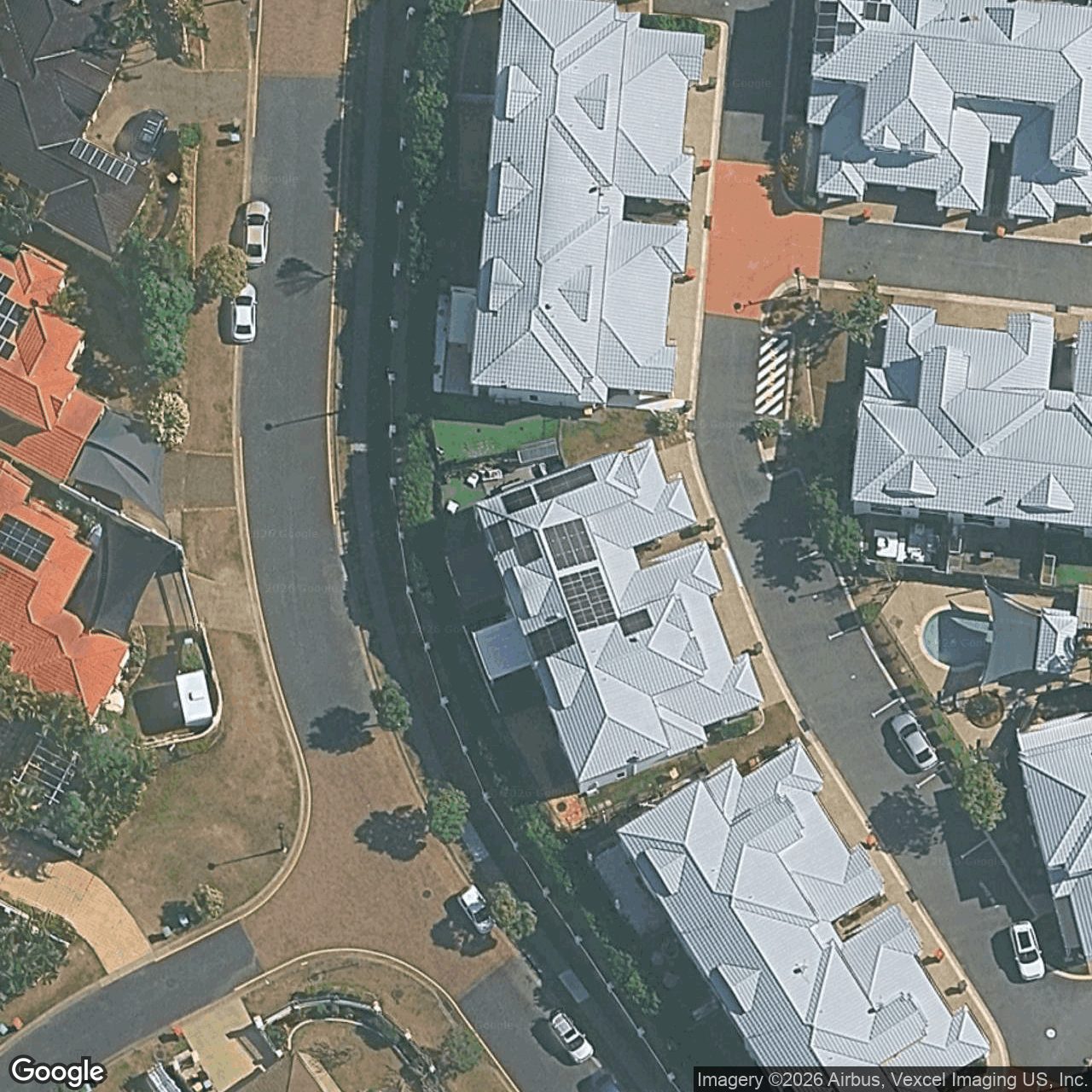 Aerial view of 7/2 Concord Circuit, Robina QLD 4226