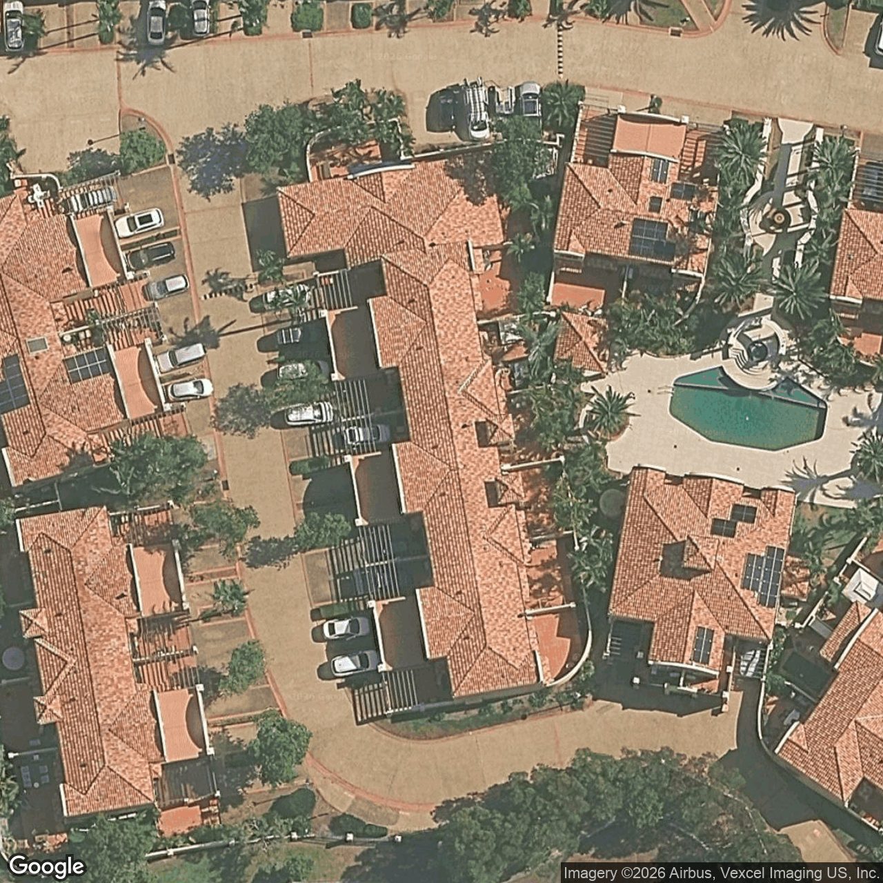 Aerial view of 42/206 Cheltenham Drive