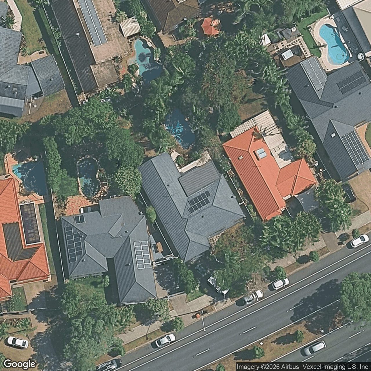 Aerial view of 96 Cottesloe Drive, Robina QLD 4226