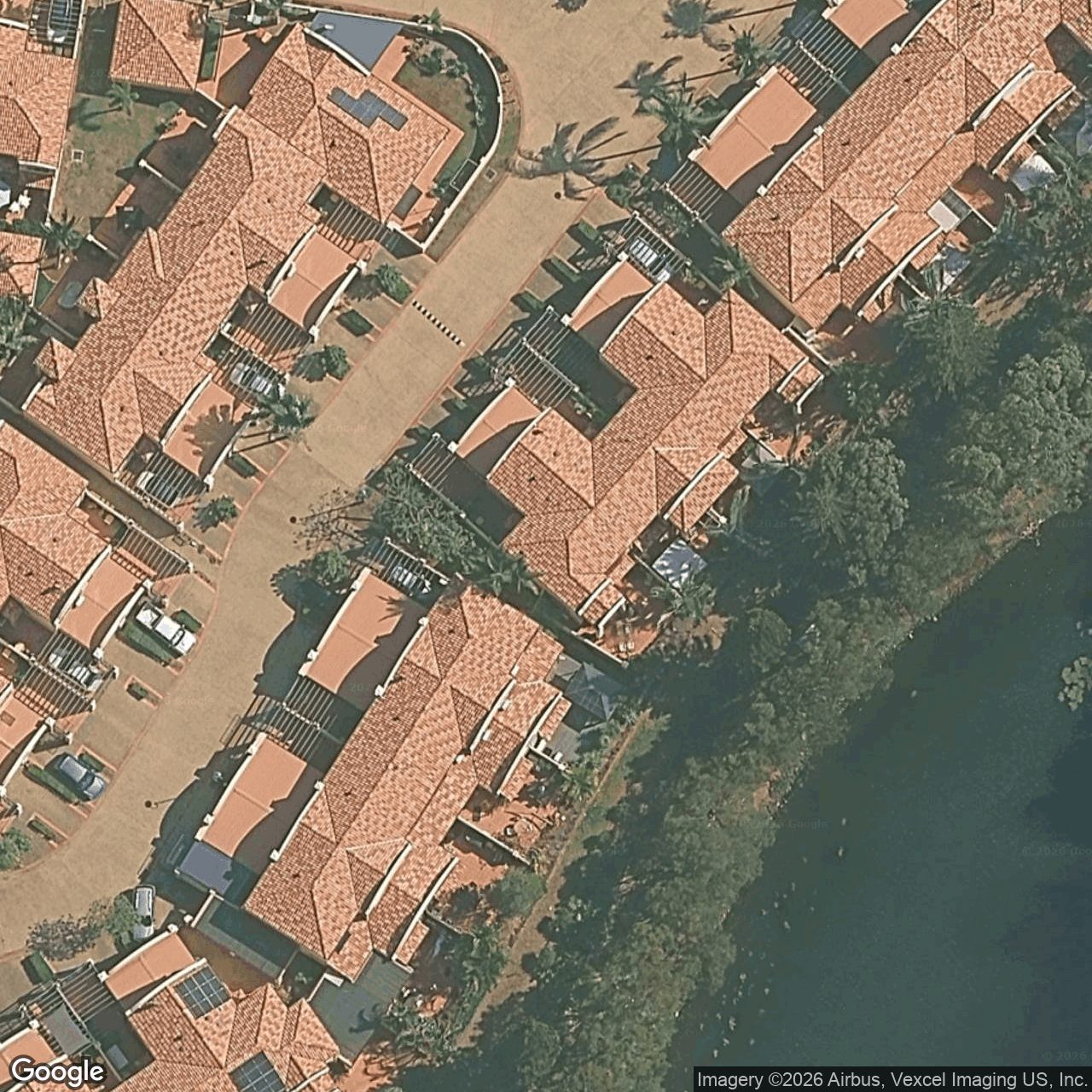 Aerial view of 17/206 Cheltenham Drive, Robina QLD 4226
