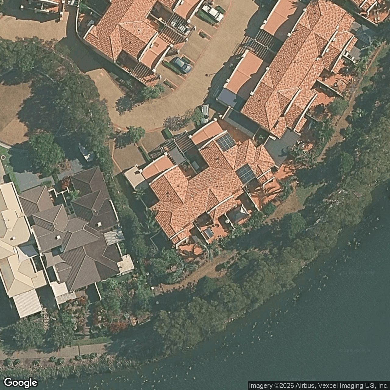 Aerial view of 24/206 Cheltenham Drive, Robina QLD 4226