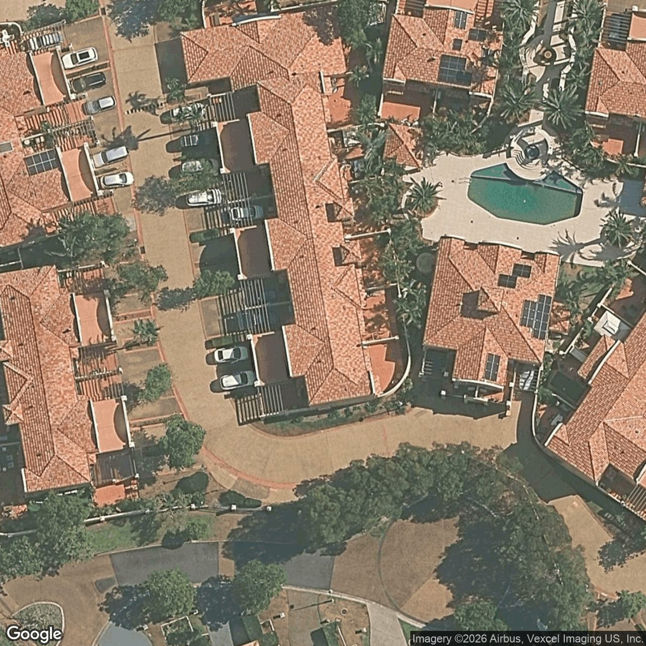 Aerial view of 44/206 Cheltenham Drive