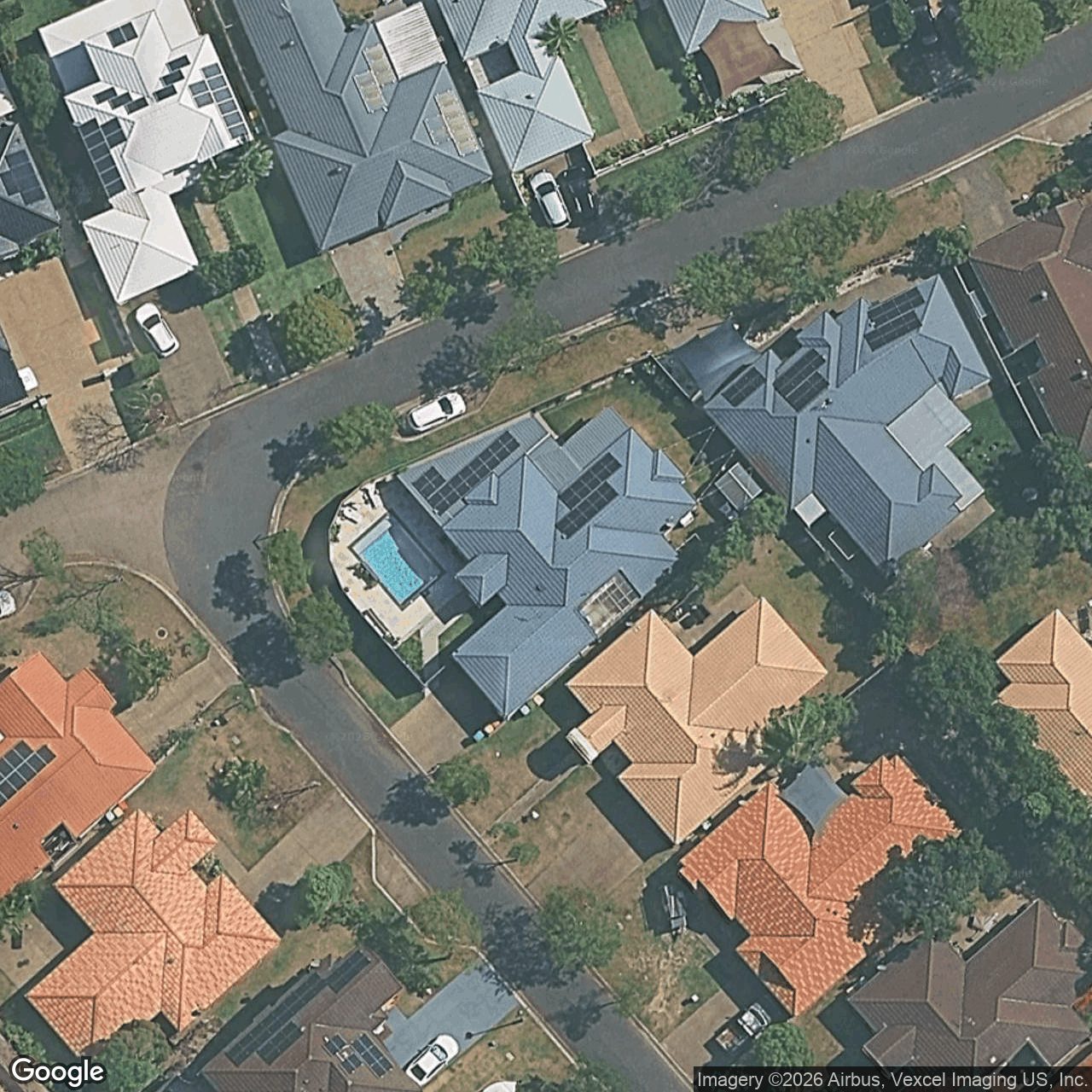 Aerial view of 10 Nypa Close, Robina QLD 4226