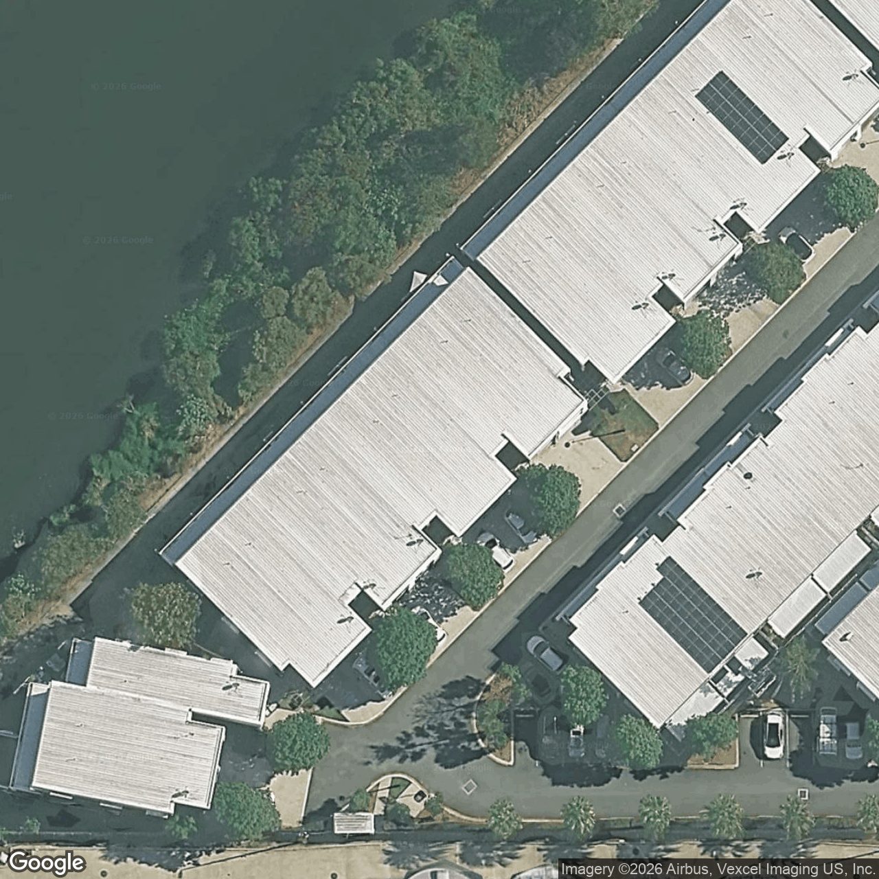 Aerial view of 41/42 Stadium Drive