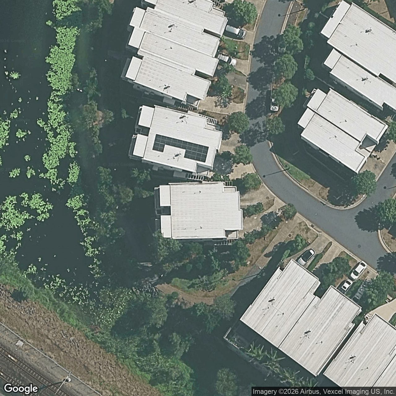 Aerial view of 77 Parnell Boulevard, Robina QLD 4226