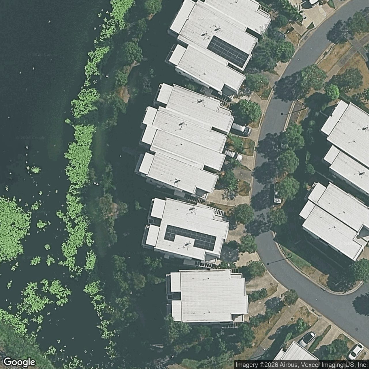 Aerial view of 71 Parnell Boulevard, Robina QLD 4226