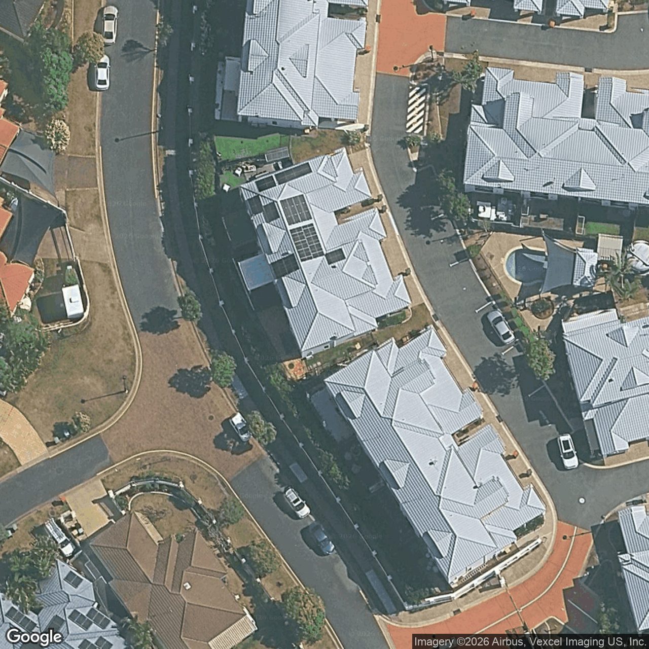 Aerial view of 5/2 Concord Circuit, Robina QLD 4226