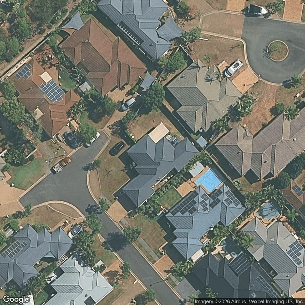 Aerial view of 11 Corina Close, Robina QLD 4226