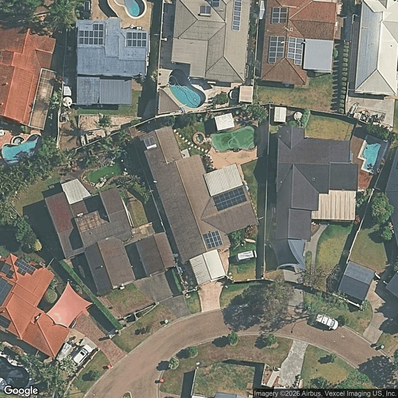 Aerial view of 11 Beecroft Place, Robina QLD 4226