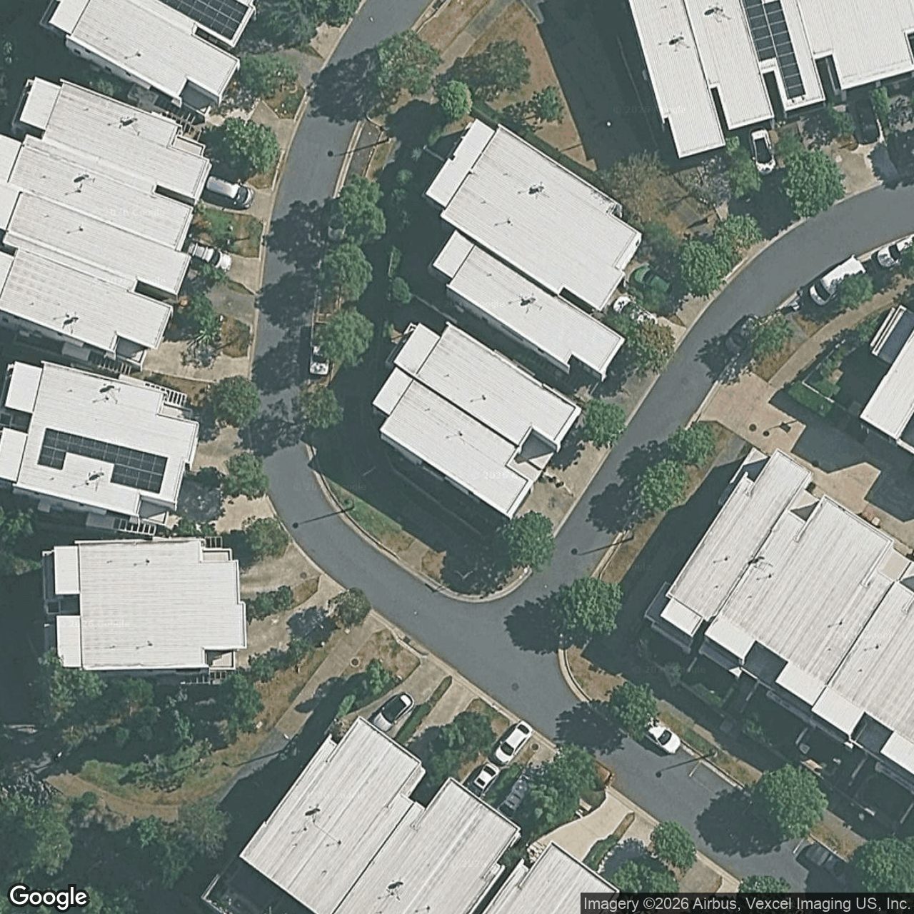 Aerial view of 54 Parnell Boulevard, Robina QLD 4226