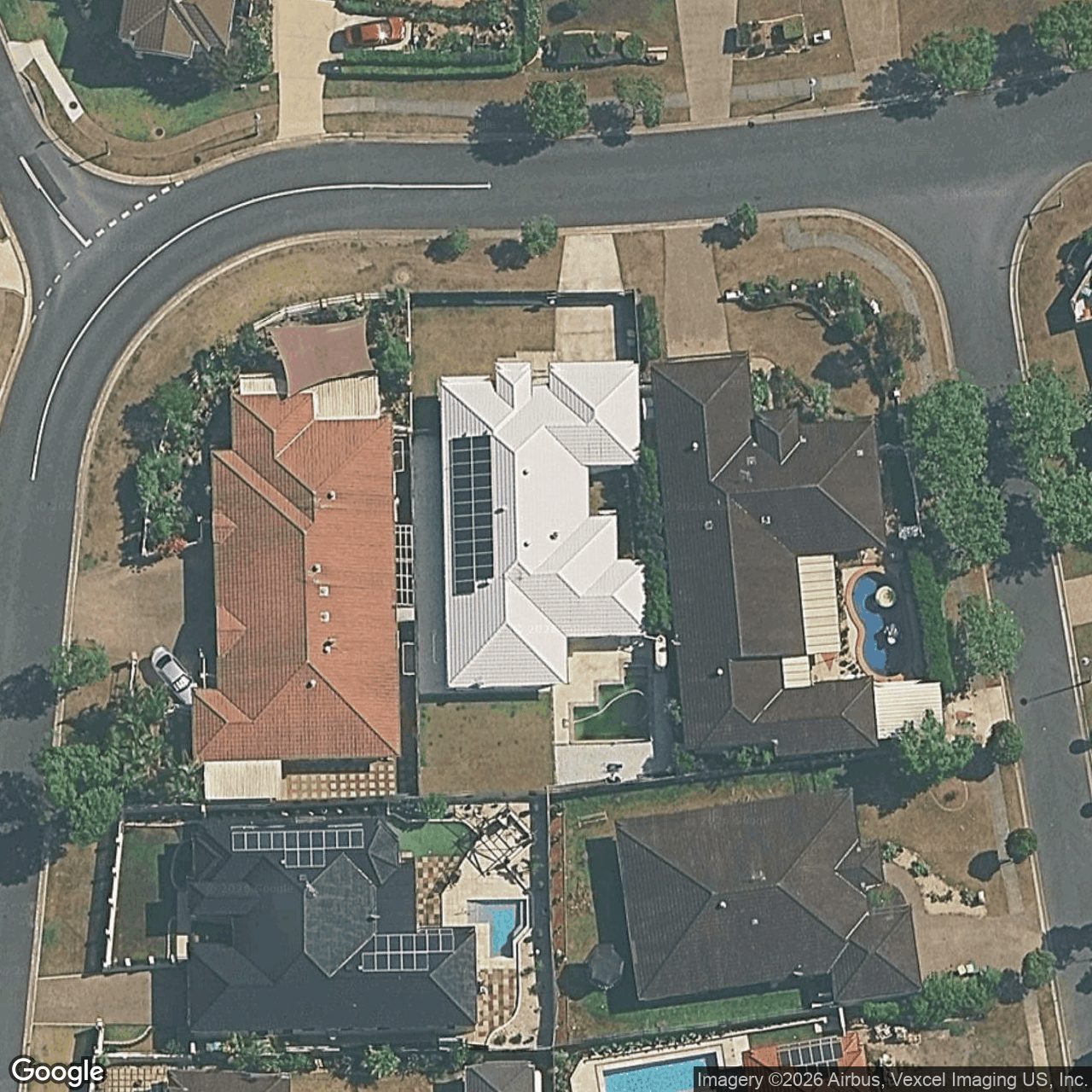 Aerial view of 15 Olympus Drive, Robina QLD 4226