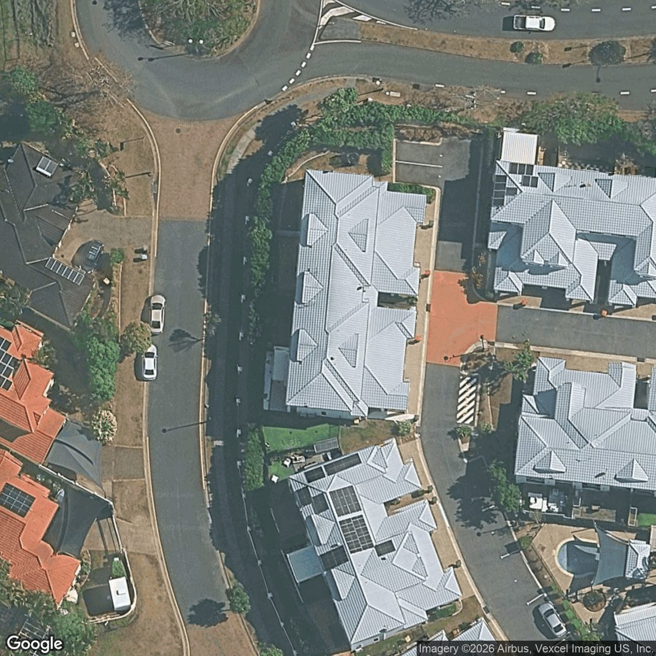 Aerial view of 9/2 Concord Circuit, Robina QLD 4226