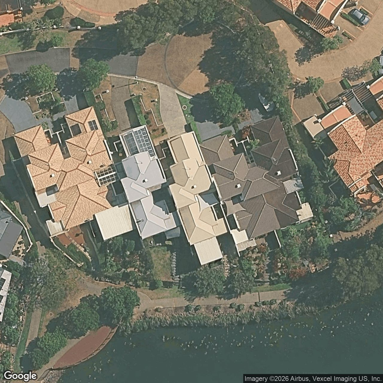 Aerial view of 51 Promenade Avenue, Robina QLD 4226