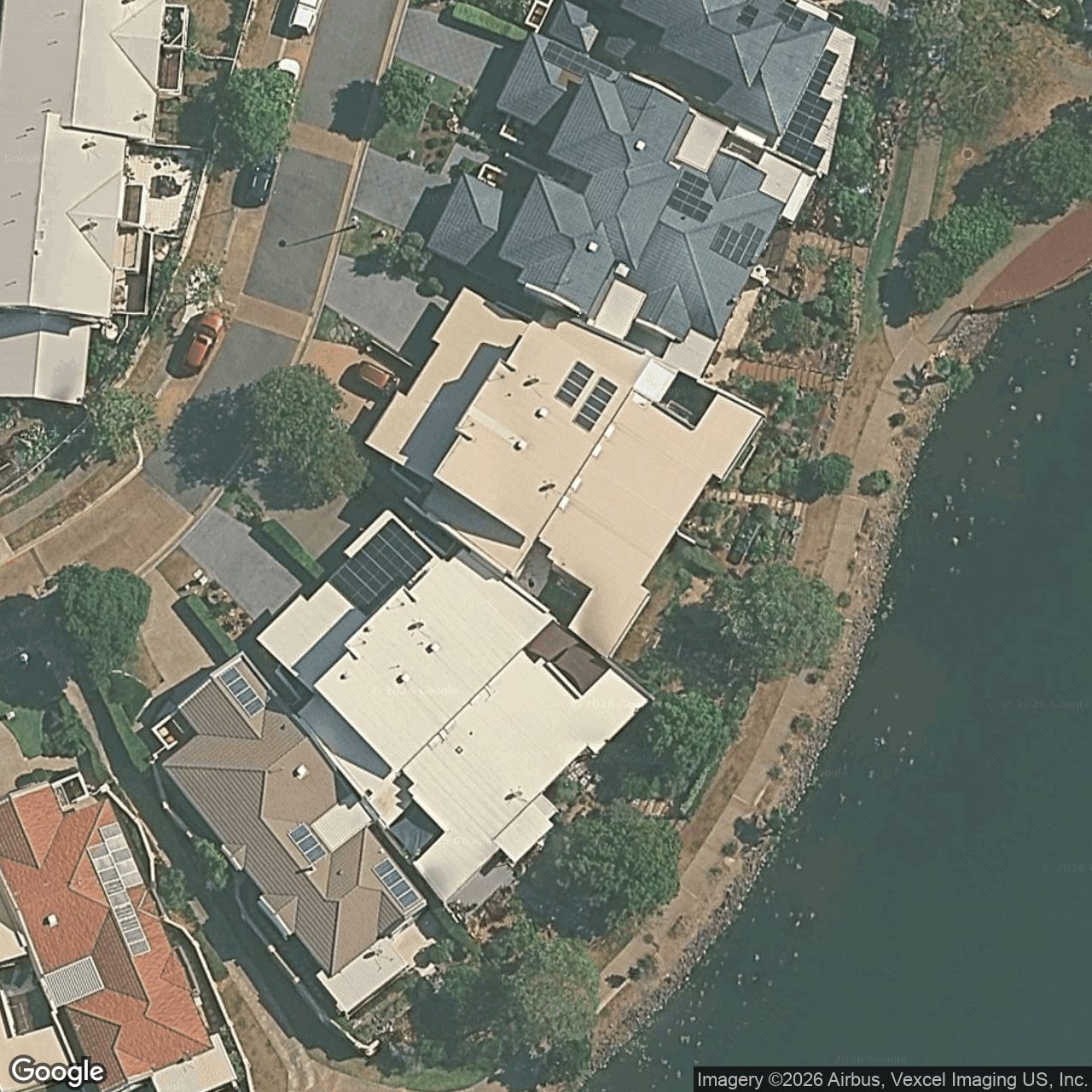 Aerial view of 33 Promenade Avenue, Robina QLD 4226