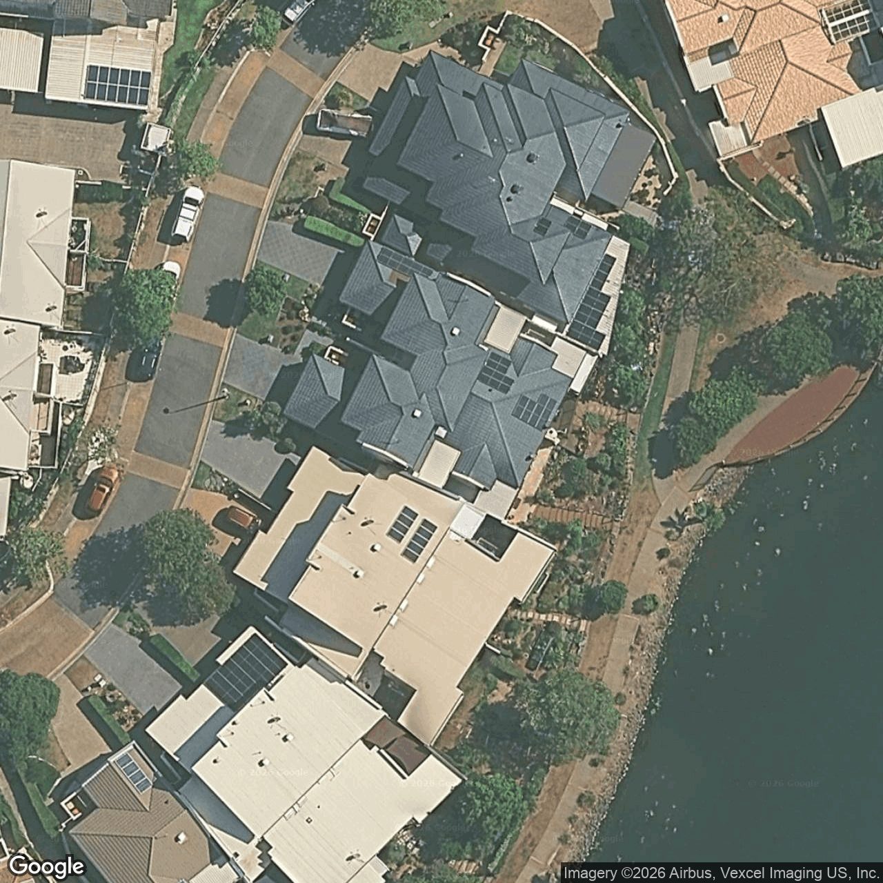 Aerial view of 37 Promenade Avenue, Robina QLD 4226