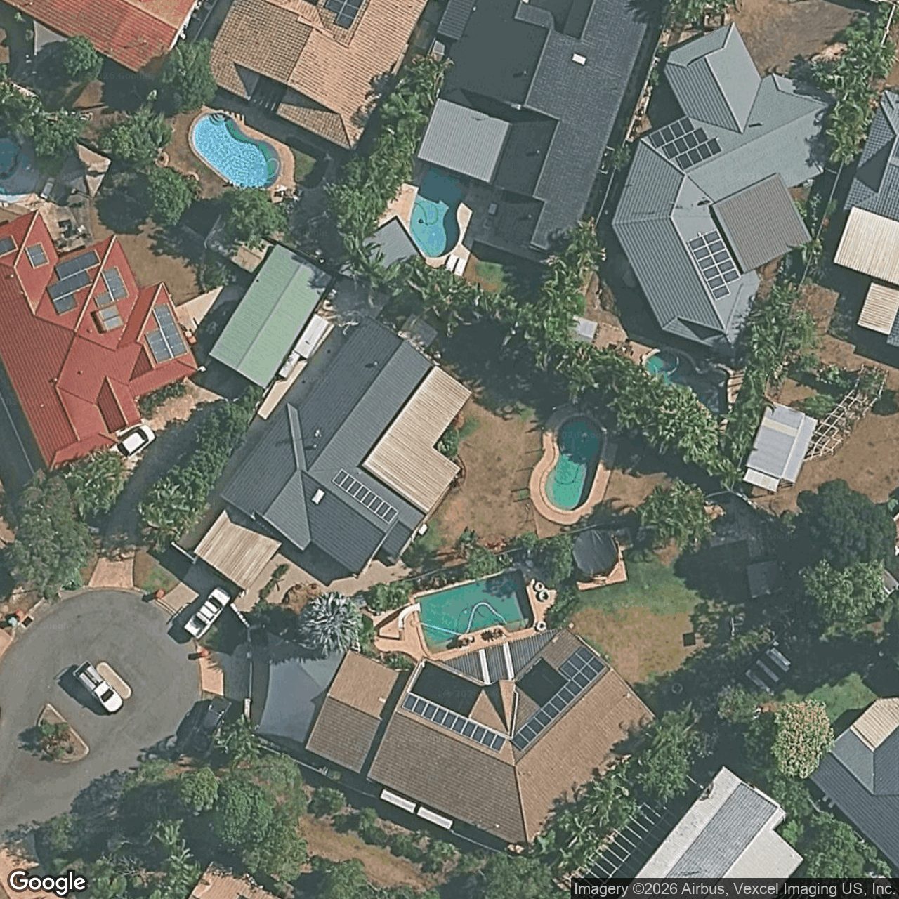 Aerial view of 15 Strathmore Court, Robina QLD 4226