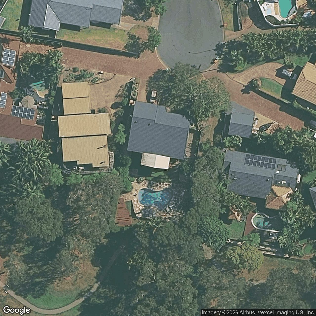 Aerial view of 11 Carnoustie Court, Robina QLD 4226