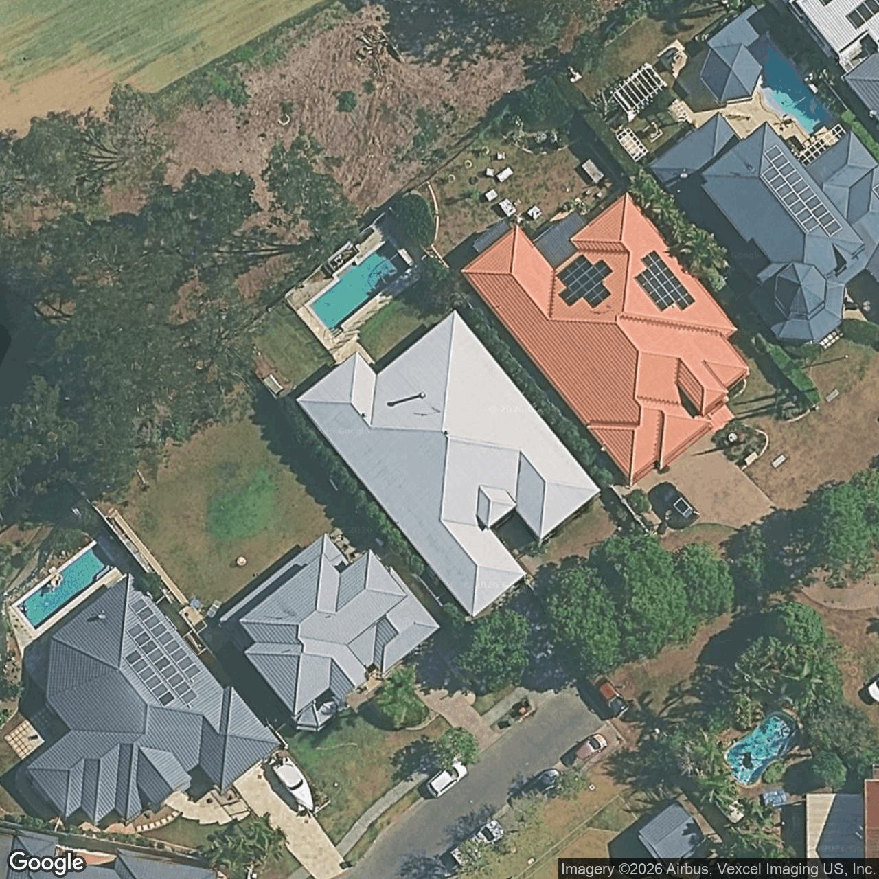 Aerial view of 16 Ryder Court, Robina QLD 4226