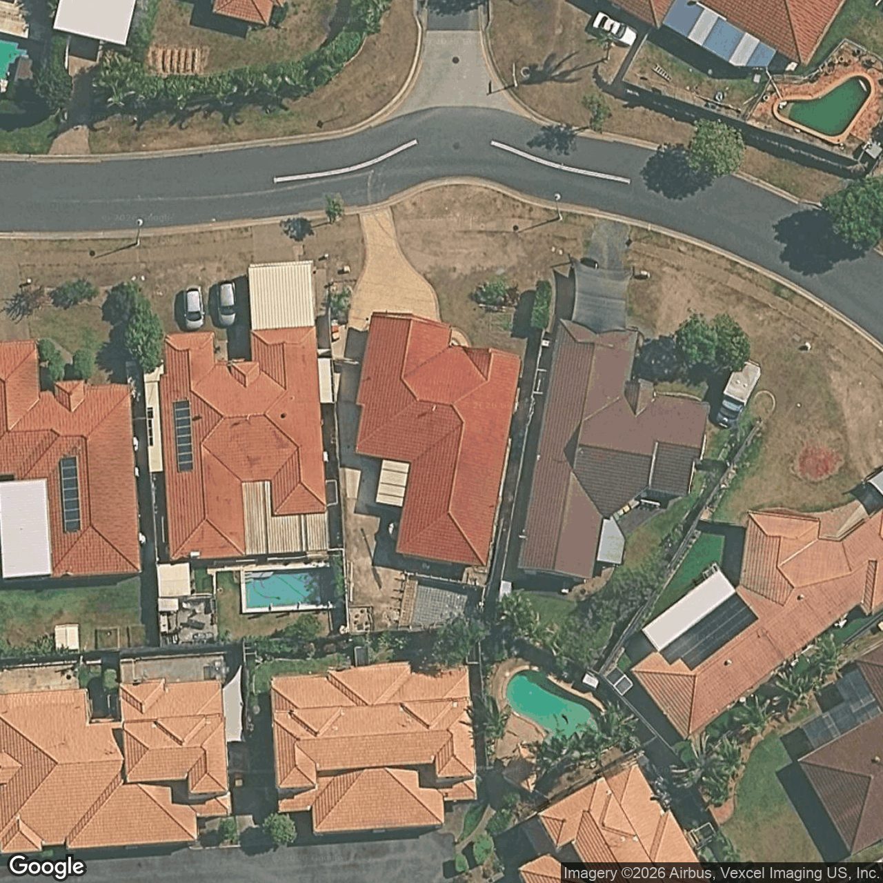 Aerial view of 9 Laurel Oak Drive, Robina QLD 4226