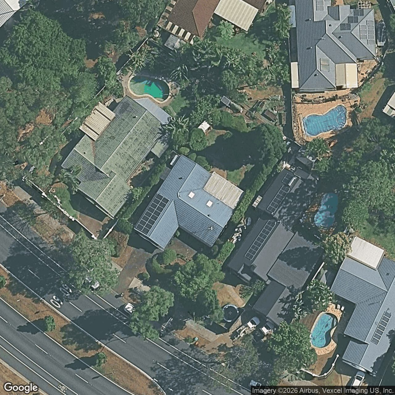 Aerial view of 12 Cottesloe Drive, Robina QLD 4226