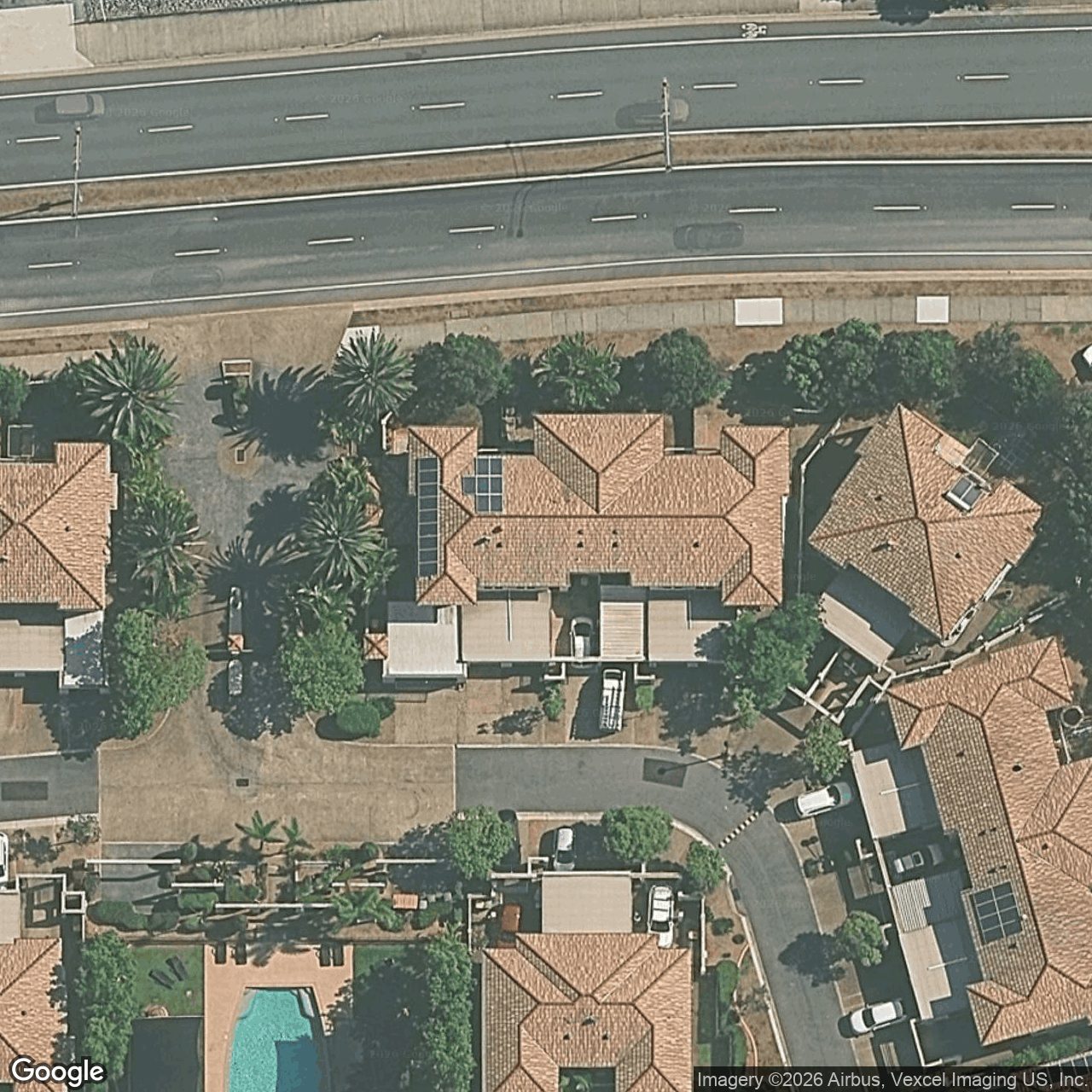 Aerial view of 2/226 Cheltenham Drive, Robina QLD 4226