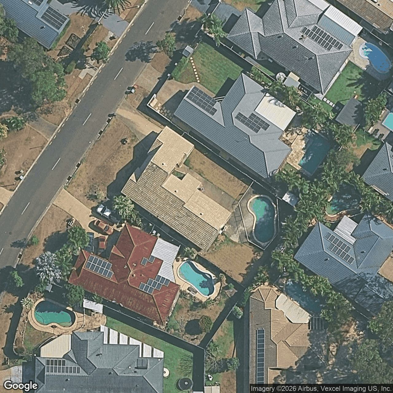 Aerial view of 11 Camberwell Circuit, Robina QLD 4226