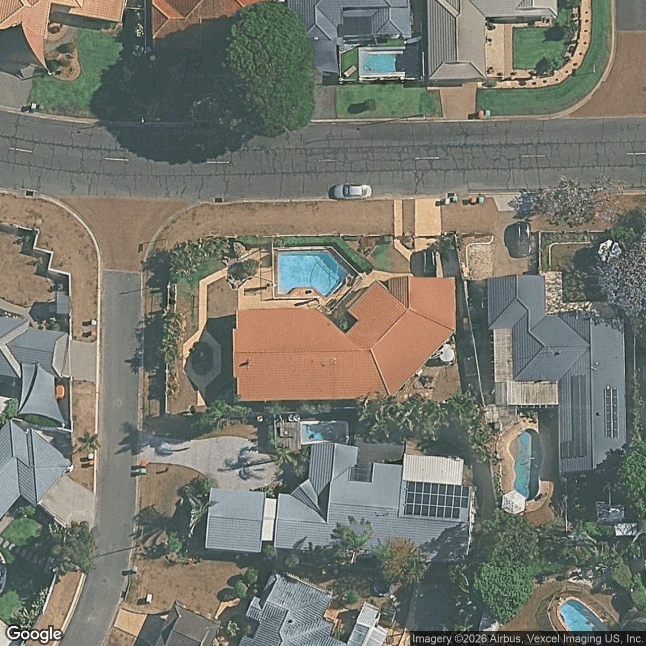 Aerial view of 13 Yarraville Street, Robina QLD 4226