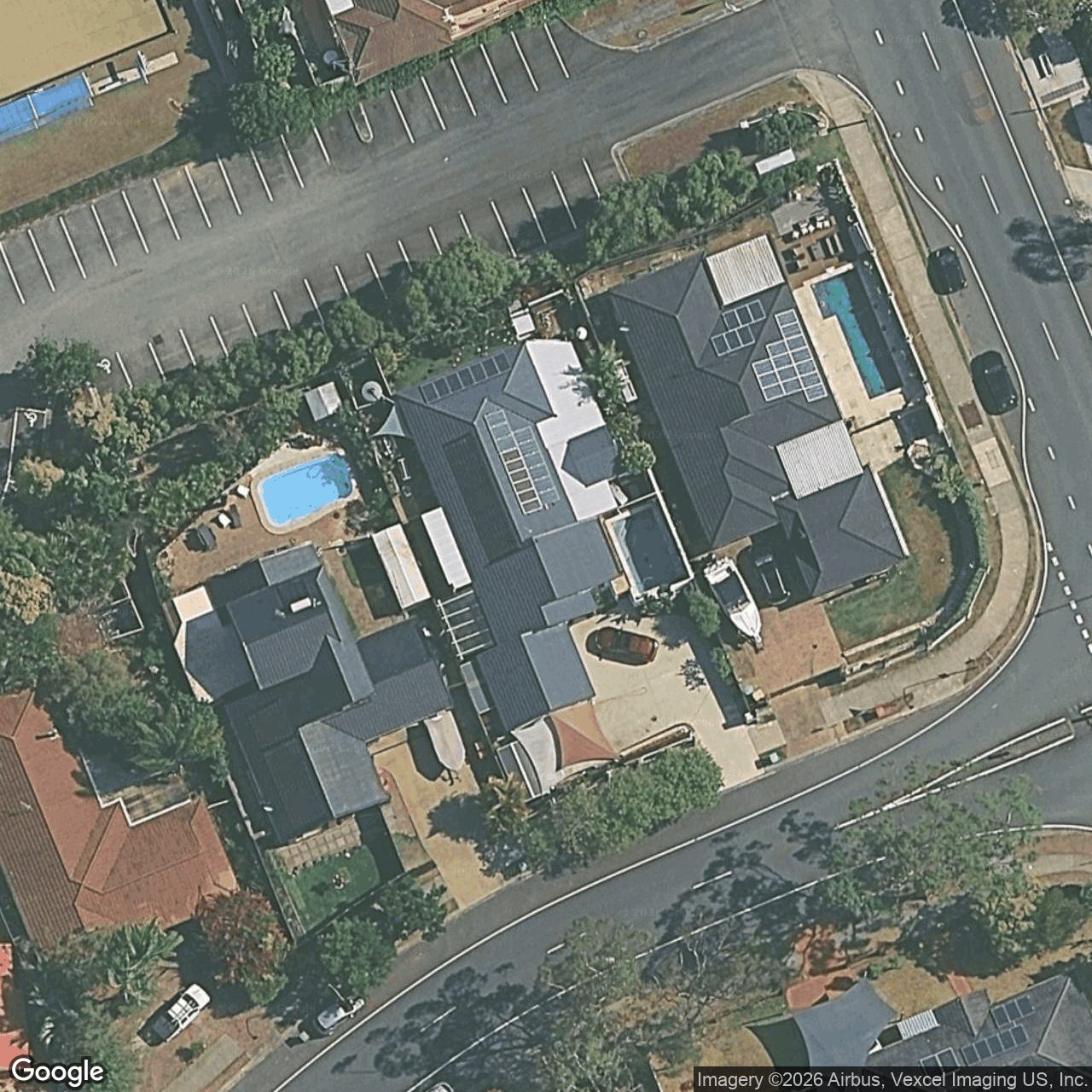 Aerial view of 3 Glen Eagles Drive, Robina QLD 4226