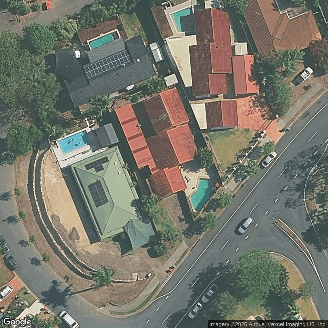 Aerial view of 11 Glen Eagles Drive, Robina QLD 4226