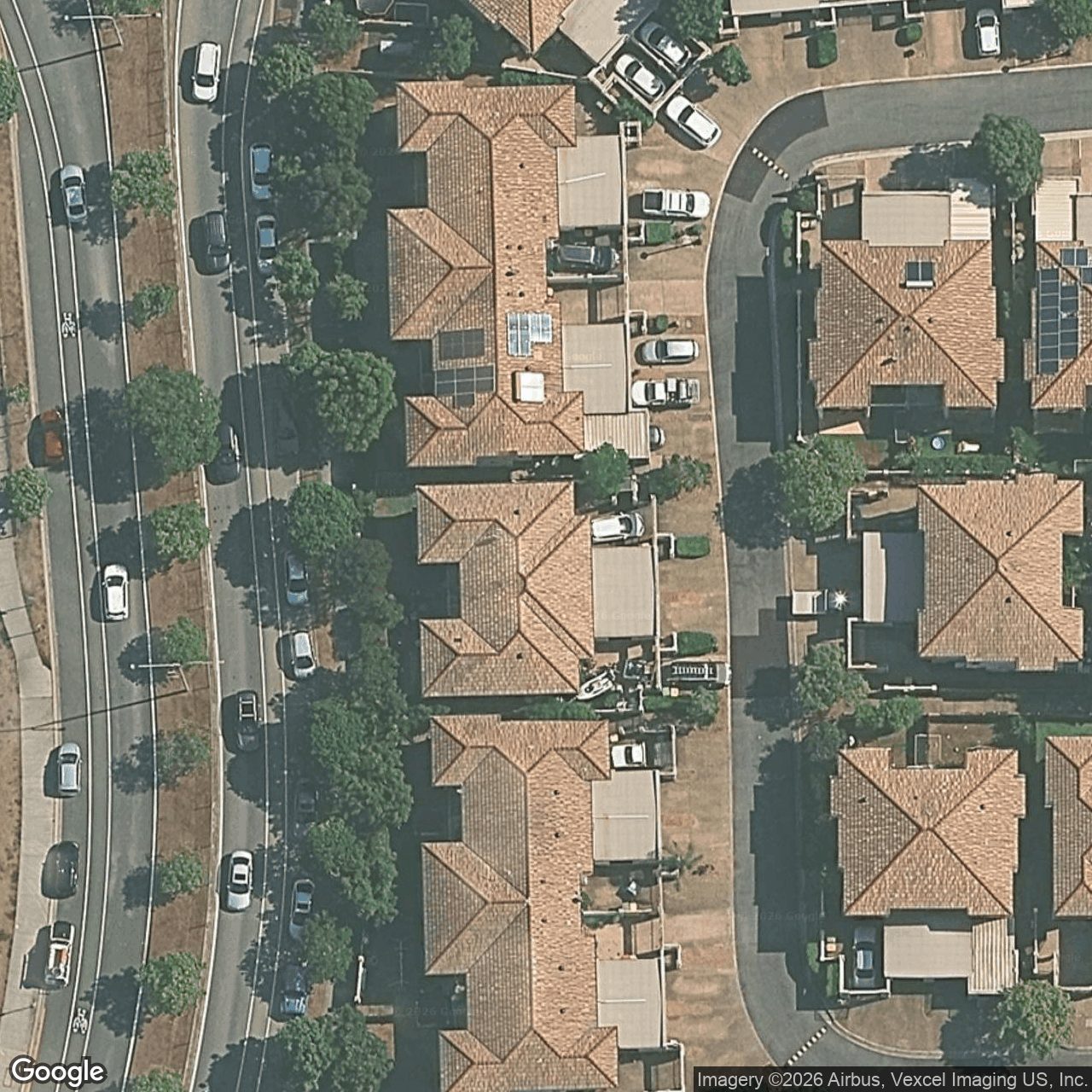 Aerial view of 24/226 Cheltenham Drive, Robina QLD 4226