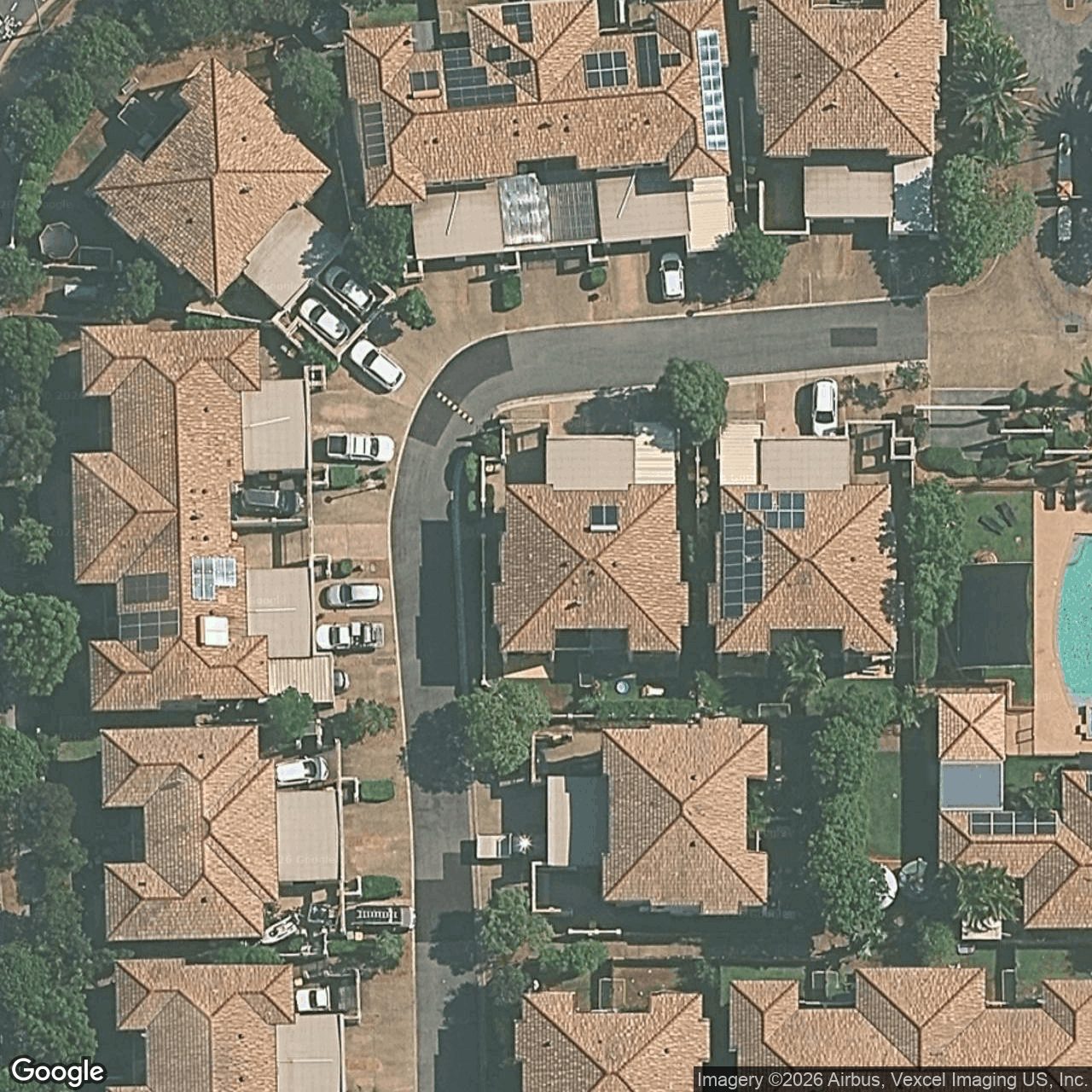 Aerial view of 55/226 Cheltenham Drive