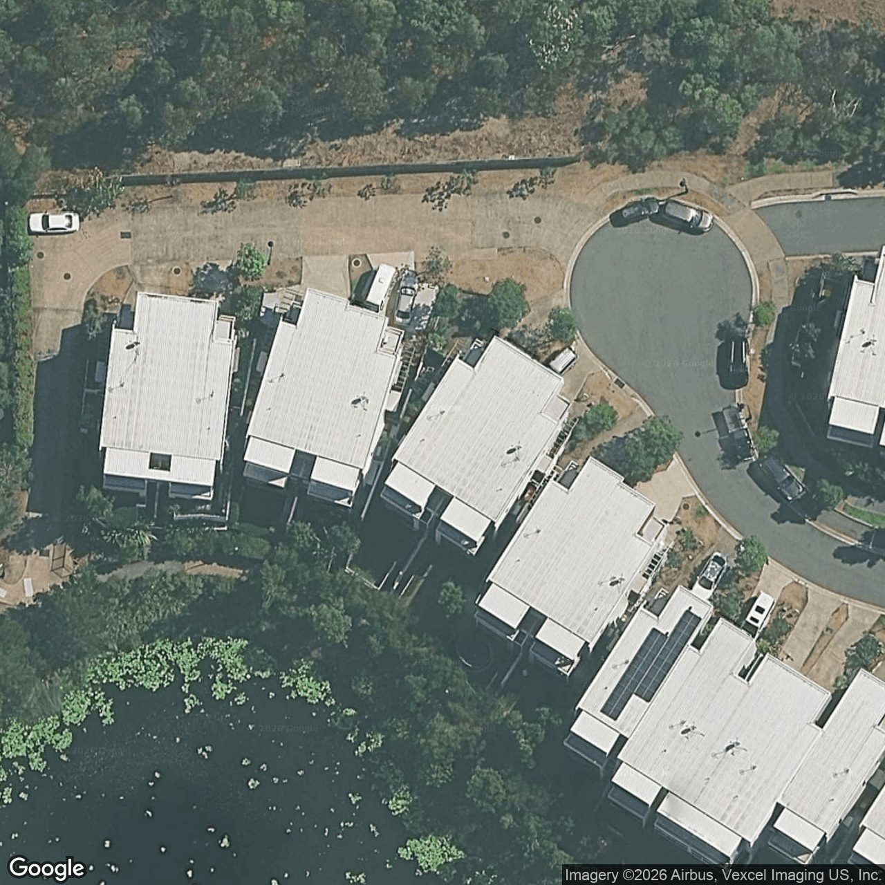 Aerial view of 36 Brooklyn Crescent, Robina QLD 4226