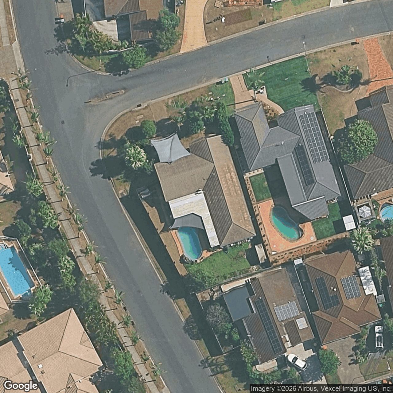 Aerial view of 1 Carlingford Place, Robina QLD 4226