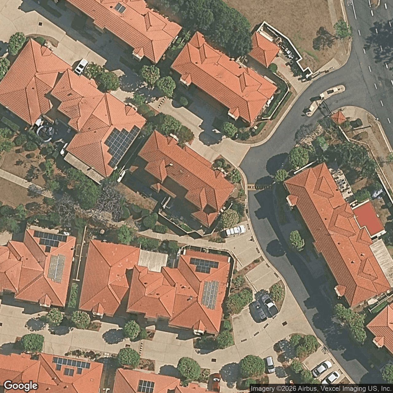Aerial view of 121/3 Robina Town Centre Drive