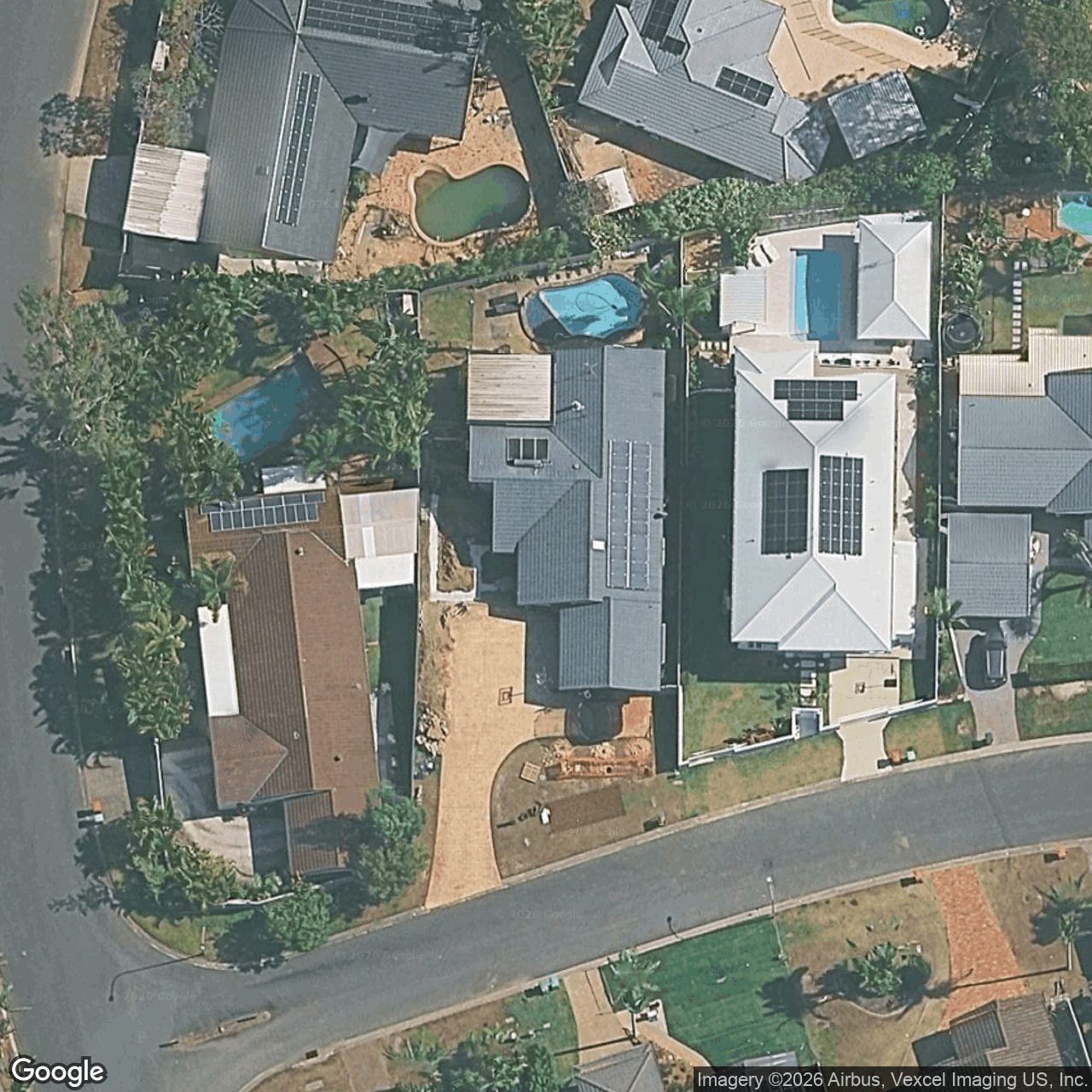 Aerial view of 4 Carlingford Place, Robina QLD 4226