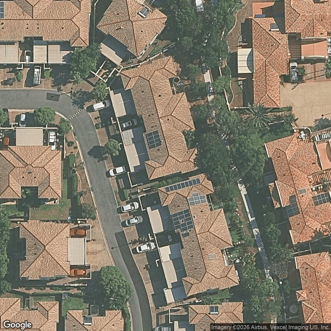 Aerial view of 10/226 Cheltenham Drive, Robina QLD 4226