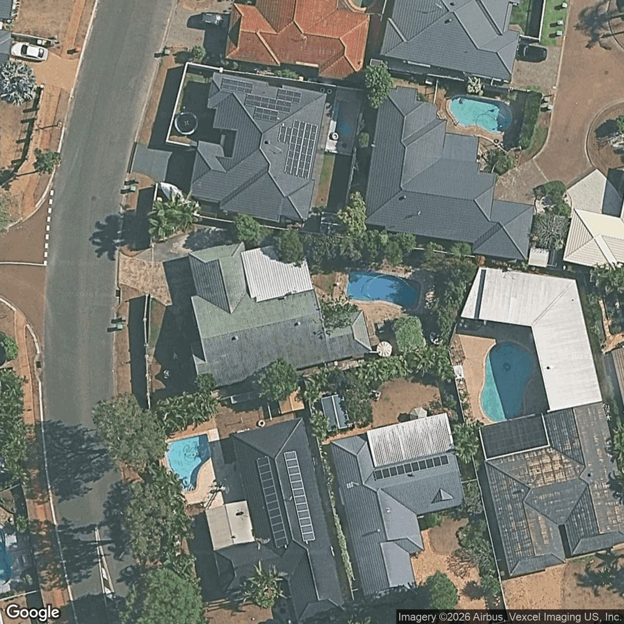 Aerial view of 3 Caulfield Street, Robina QLD 4226