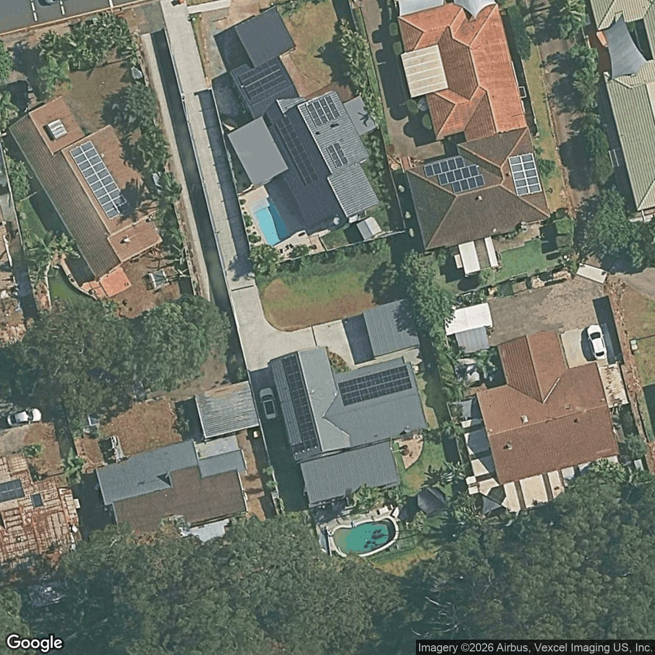 Aerial view of 40 Glen Eagles Drive, Robina QLD 4226