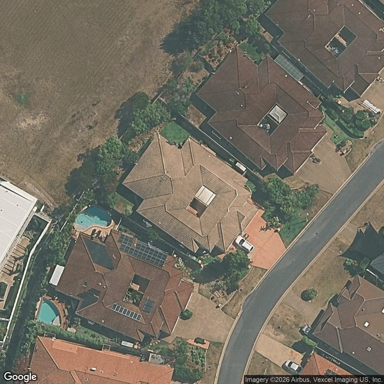 Aerial view of 27 Mountain Ash Circuit, Robina QLD 4226