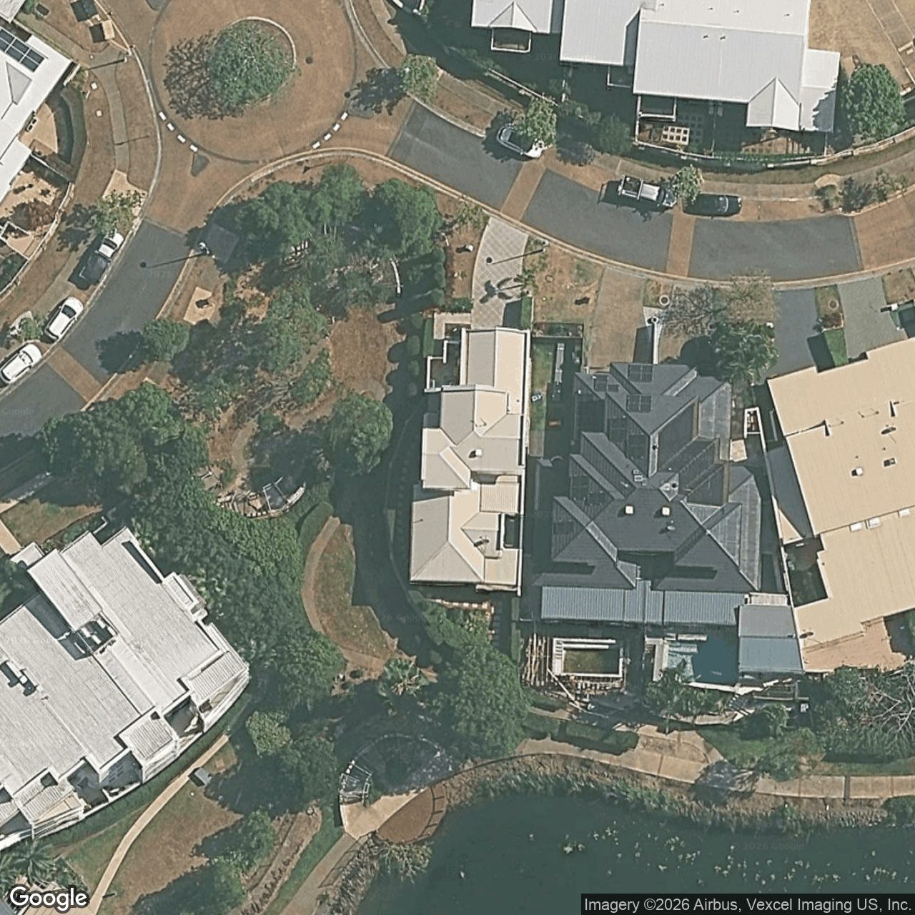 Aerial view of 15 Promenade Avenue, Robina QLD 4226