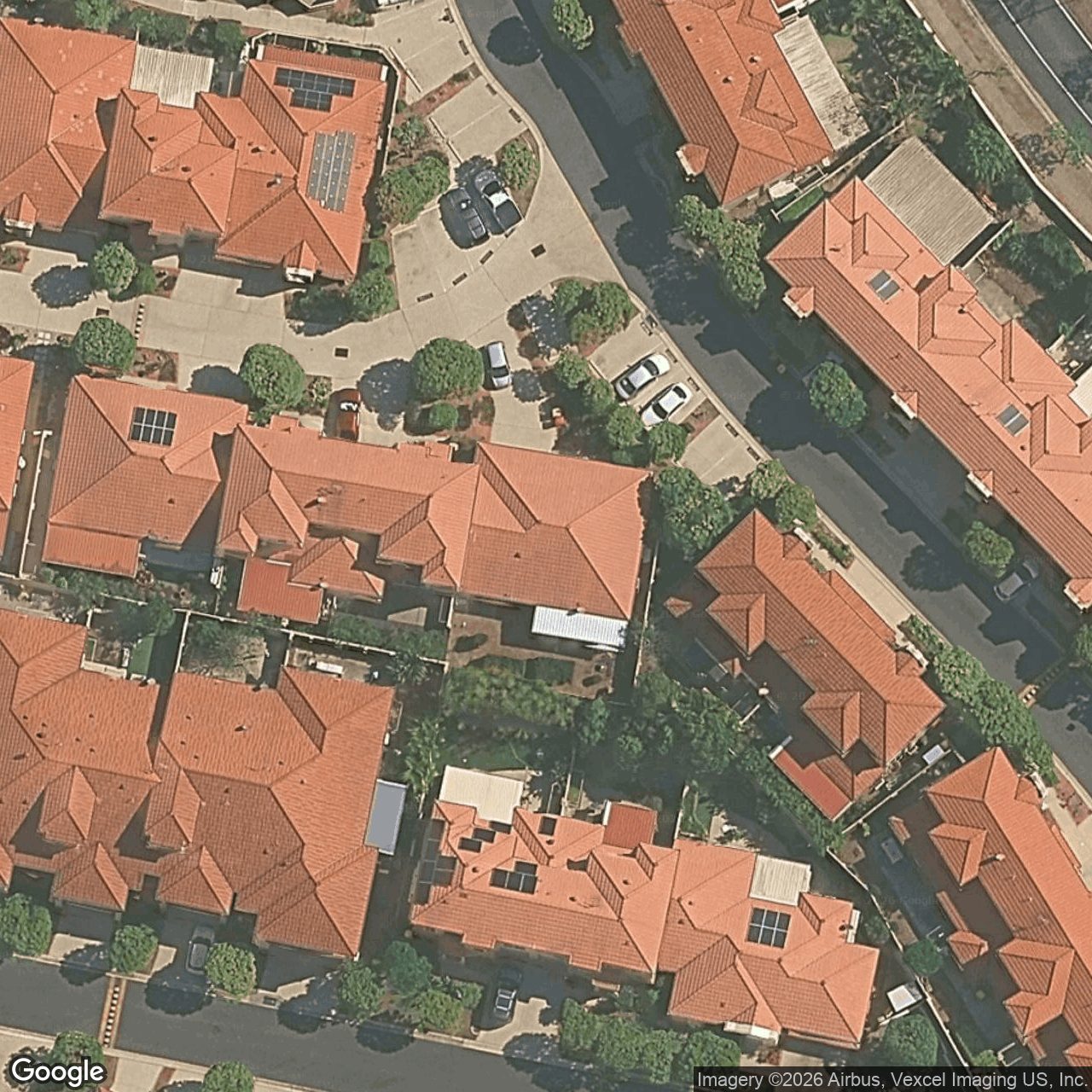 Aerial view of 103/3 Robina Town Centre Drive