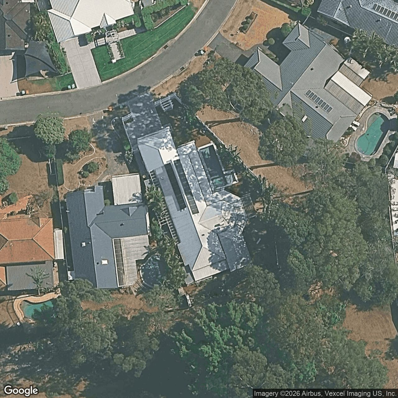 Aerial view of 12 Bentleigh Court, Robina QLD 4226