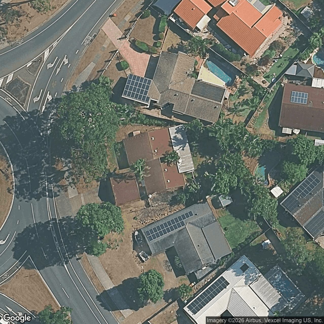 Aerial view of 2 Cottesloe Drive, Robina QLD 4226