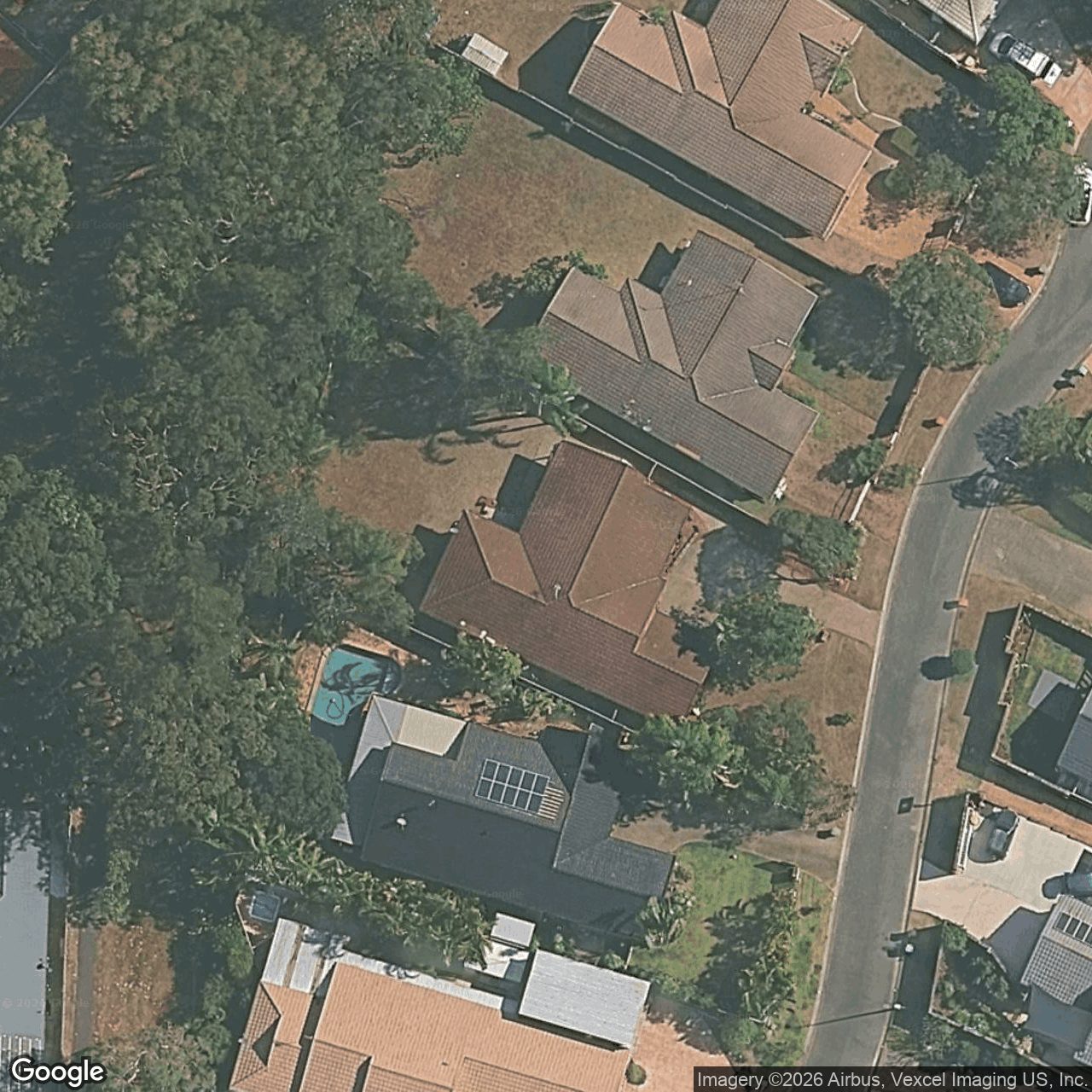 Aerial view of 6 Strathmore Court, Robina QLD 4226