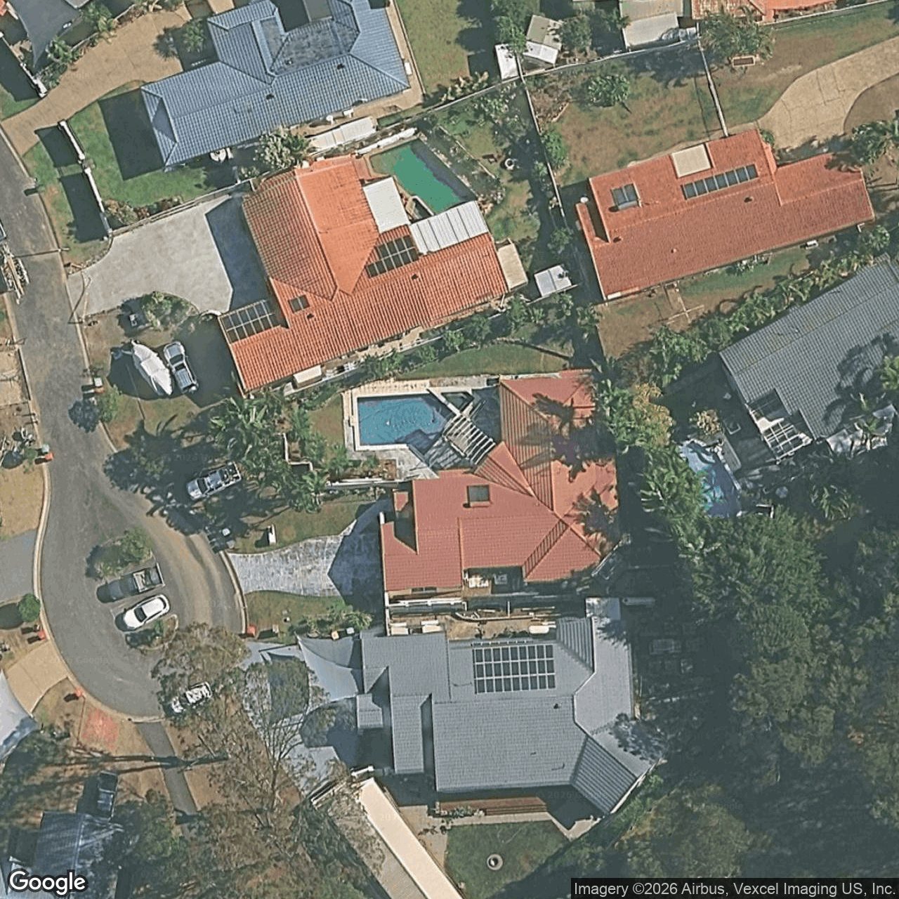 Aerial view of 20 Nunawading Court, Robina QLD 4226