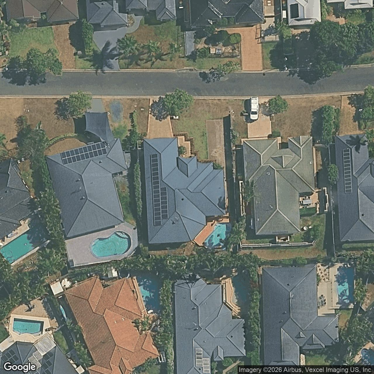 Aerial view of 10 Mountain Ash Circuit, Robina QLD 4226