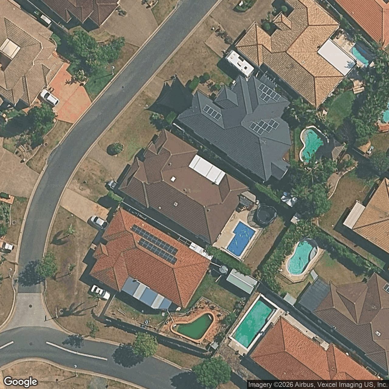 Aerial view of 24 Mountain Ash Circuit, Robina QLD 4226